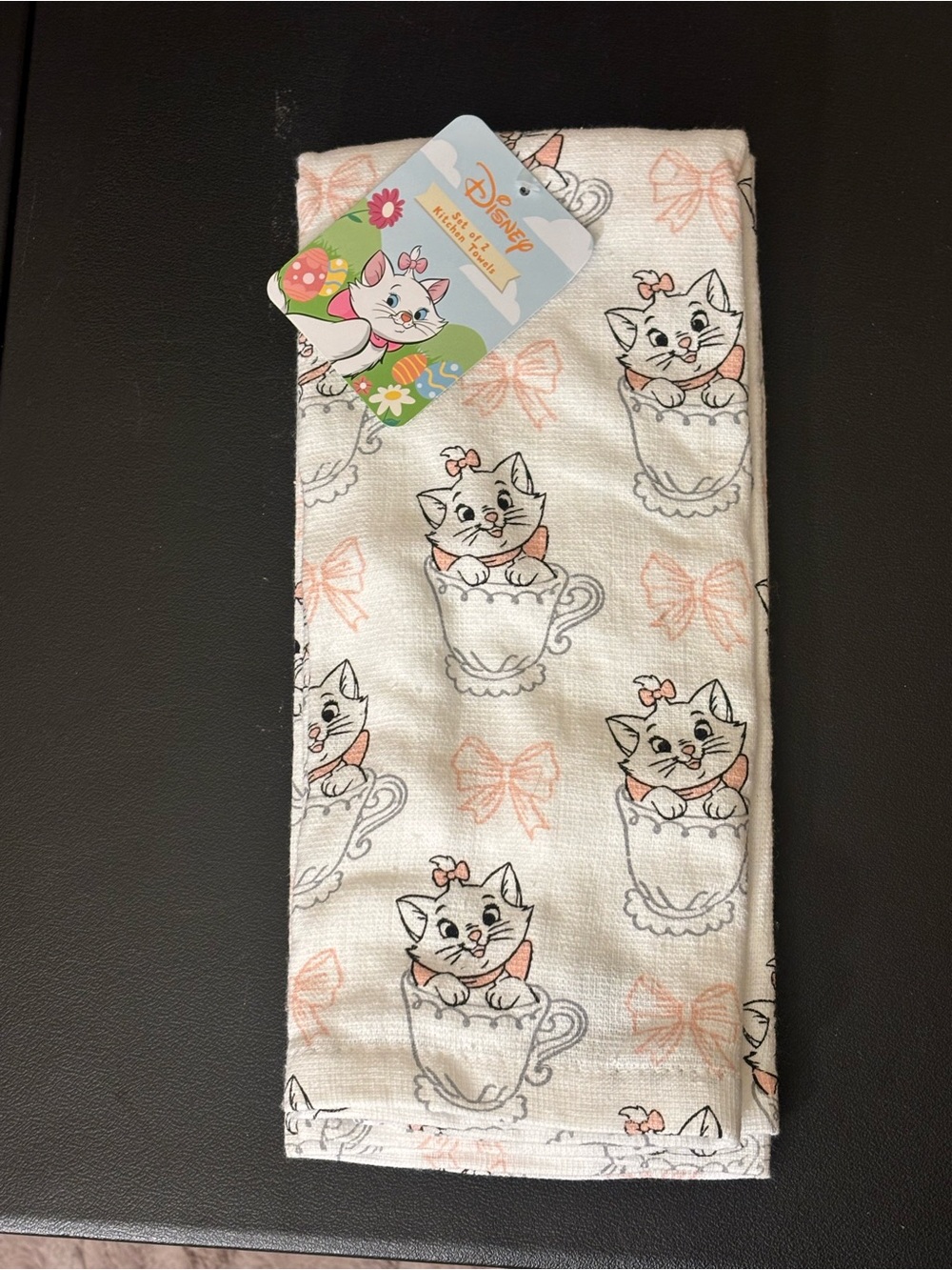 Disney Marie Kitchen Towels Includes 2